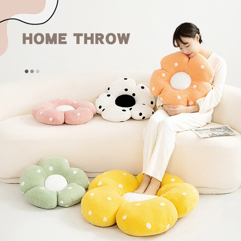 Kawaii Plush Flower Pillow Soft Doll Stuffed Plant Wave Point Flower Toy Chair Cushion Home Sofa Decor Lovers Birthday Gifts
Kawaii Plush Flower Pillow Soft Doll Stuffed Plant Wave Point Flower Toy Chair Cushion Home Sofa Decor Lovers Birthday Gifts