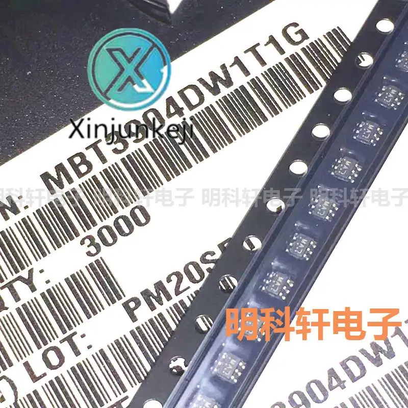 100pcs orginal new MBT3904DW1T1G silk screen MA SOT363 40V/200mA SMD triode transistor
100pcs orginal new MBT3904DW1T1G silk screen MA SOT363 40V/200mA SMD triode transistor