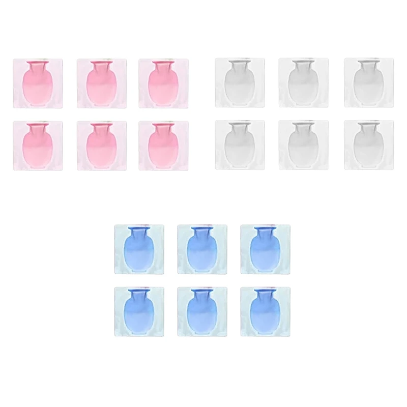 Magic Silicone Vase Removable Silicone Flower Vase Reusable Wall-Mounted Flower Pot Stick on Vase Glass Window
Magic Silicone Vase Removable Silicone Flower Vase Reusable Wall-Mounted Flower Pot Stick on Vase Glass Window