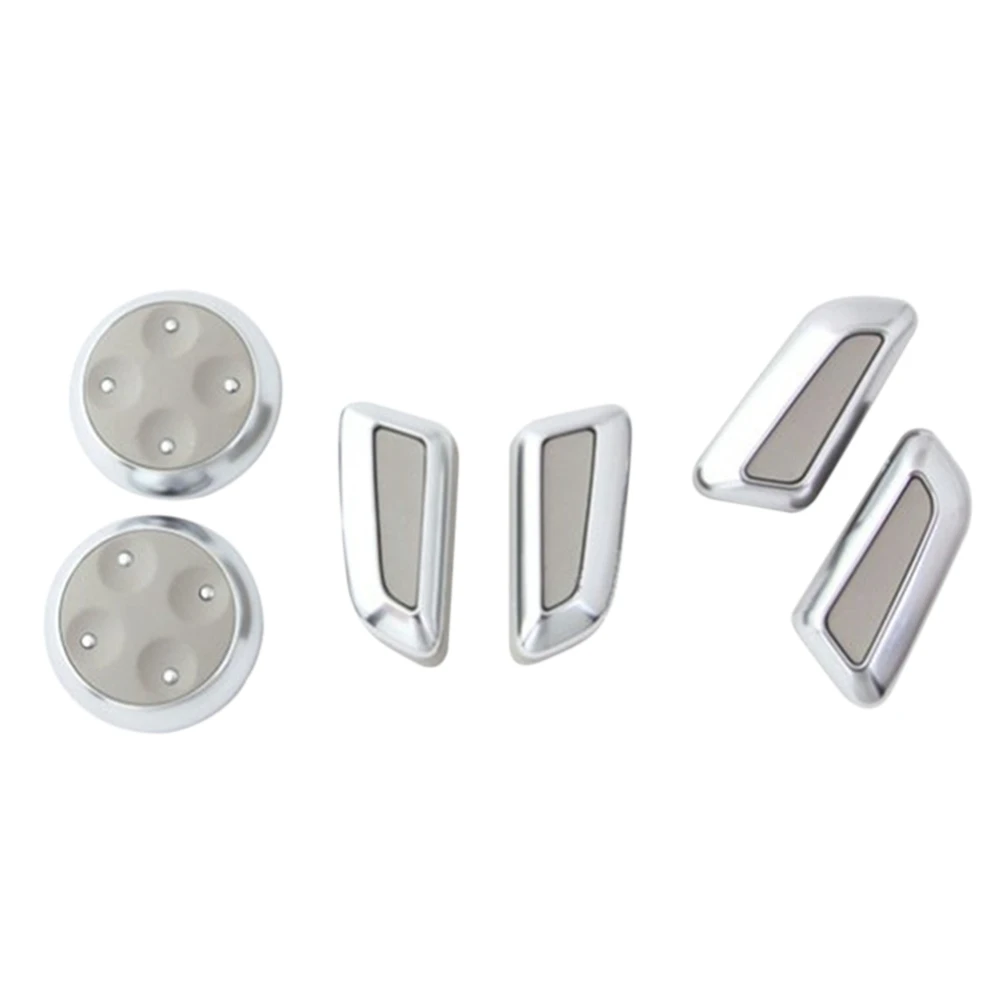 6Pcs Car Interior Seat Adjustment Button Switch Cover Trim Replacement for- A4 B8 A6 C6 C7 A5 A7 Q5 Q3 Gray
6Pcs Car Interior Seat Adjustment Button Switch Cover Trim Replacement for- A4 B8 A6 C6 C7 A5 A7 Q5 Q3 Gray
