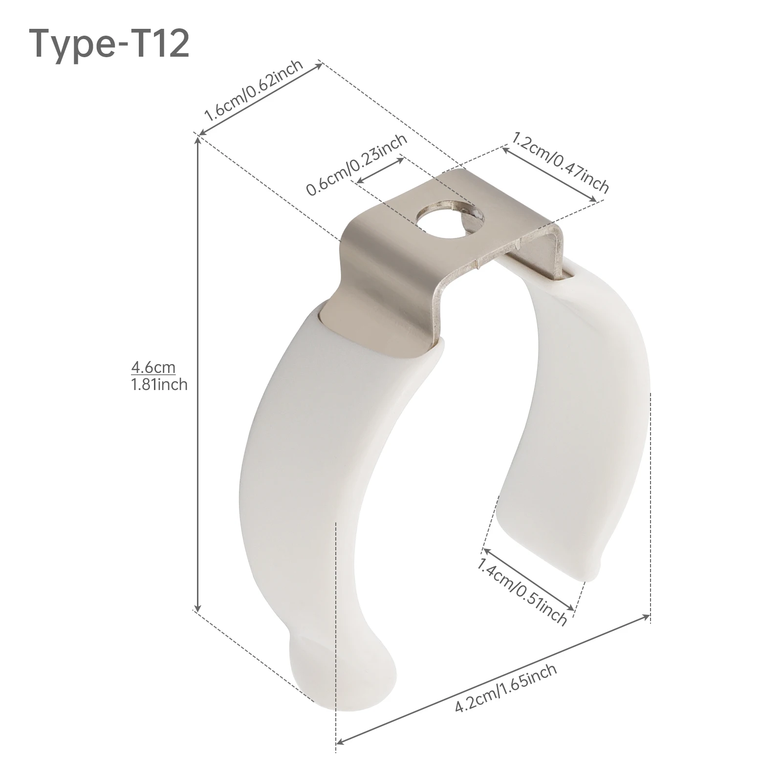 5 шт. У-образные зажимы RTNLIT для труб, пластик, белый
5 шт. У-образные зажимы RTNLIT для труб, пластик, белый
