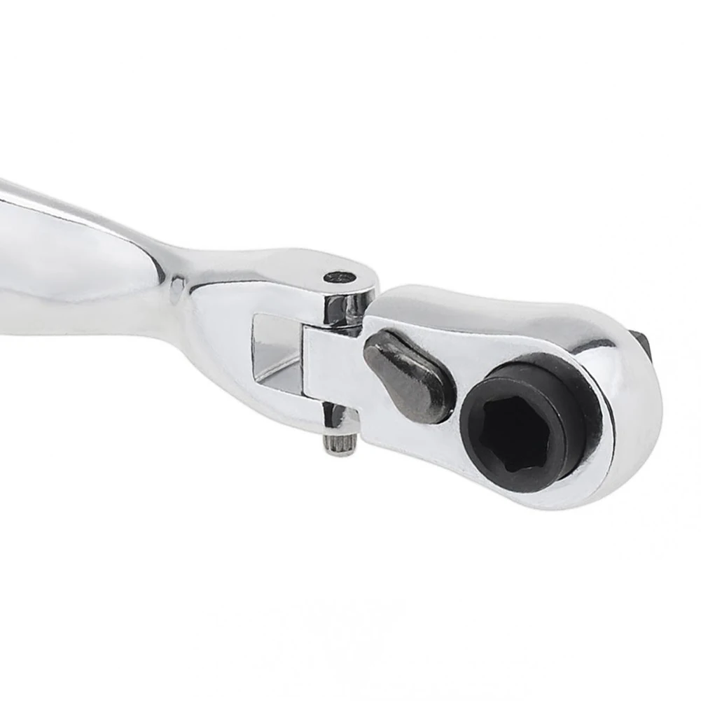 2 In 1 Small Ratchet Wrench 72 Teeth Socket Batch Head Quick Spanner With Movable Head 98mm Single Wrench For Small Spaces
2 In 1 Small Ratchet Wrench 72 Teeth Socket Batch Head Quick Spanner With Movable Head 98mm Single Wrench For Small Spaces