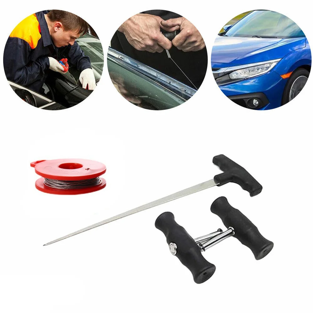 Car Windshield Remover Tool With Nonslip T Handle Threader Steel Wire Kits Repair Hand Tool Windshield Remover Set
Car Windshield Remover Tool With Nonslip T Handle Threader Steel Wire Kits Repair Hand Tool Windshield Remover Set