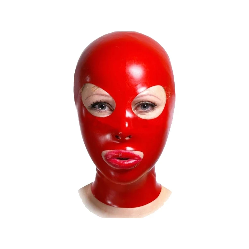 Latex Mask Fetish 100% Natural Latex Rubber Hoods Open Mouth Eyes Sexy Headgear Handmade Women Halloween Cosplay Costumes
Latex Mask Fetish 100% Natural Latex Rubber Hoods Open Mouth Eyes Sexy Headgear Handmade Women Halloween Cosplay Costumes