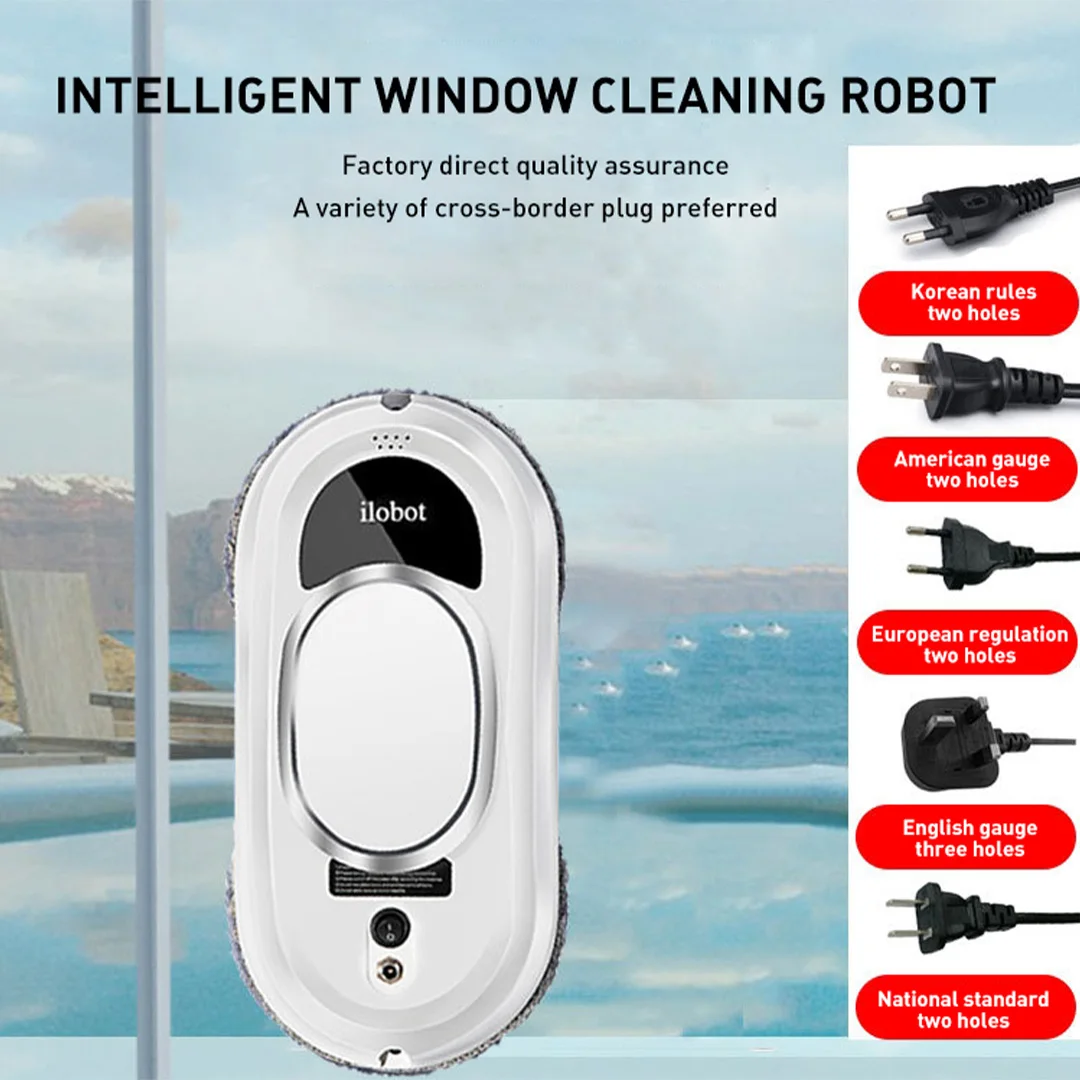 Automatic Window Cleaner Robot Vacuum Cleaning Remote Control Cleaning Anti-Fall Electric Home Windows Washer Glass Cleaner 
Automatic Window Cleaner Robot Vacuum Cleaning Remote Control Cleaning Anti-Fall Electric Home Windows Washer Glass Cleaner