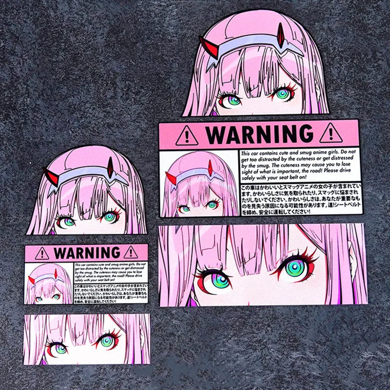 Anime Two-dimensional Girl Reflective Car Stickers Pink Hair Girl Outdoor Tactical Sticker Decal DARLING IN THE FRANXX 02
Anime Two-dimensional Girl Reflective Car Stickers Pink Hair Girl Outdoor Tactical Sticker Decal DARLING IN THE FRANXX 02