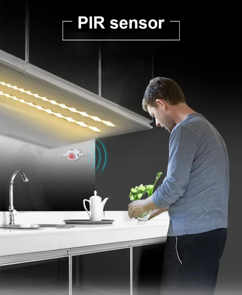 1PC Motion Sensor 5V 12V Light Switch Movement Detector Activated Timer Automatic PIR Motion Sensor LED Strip Light Module Tape
1PC Motion Sensor 5V 12V Light Switch Movement Detector Activated Timer Automatic PIR Motion Sensor LED Strip Light Module Tape
