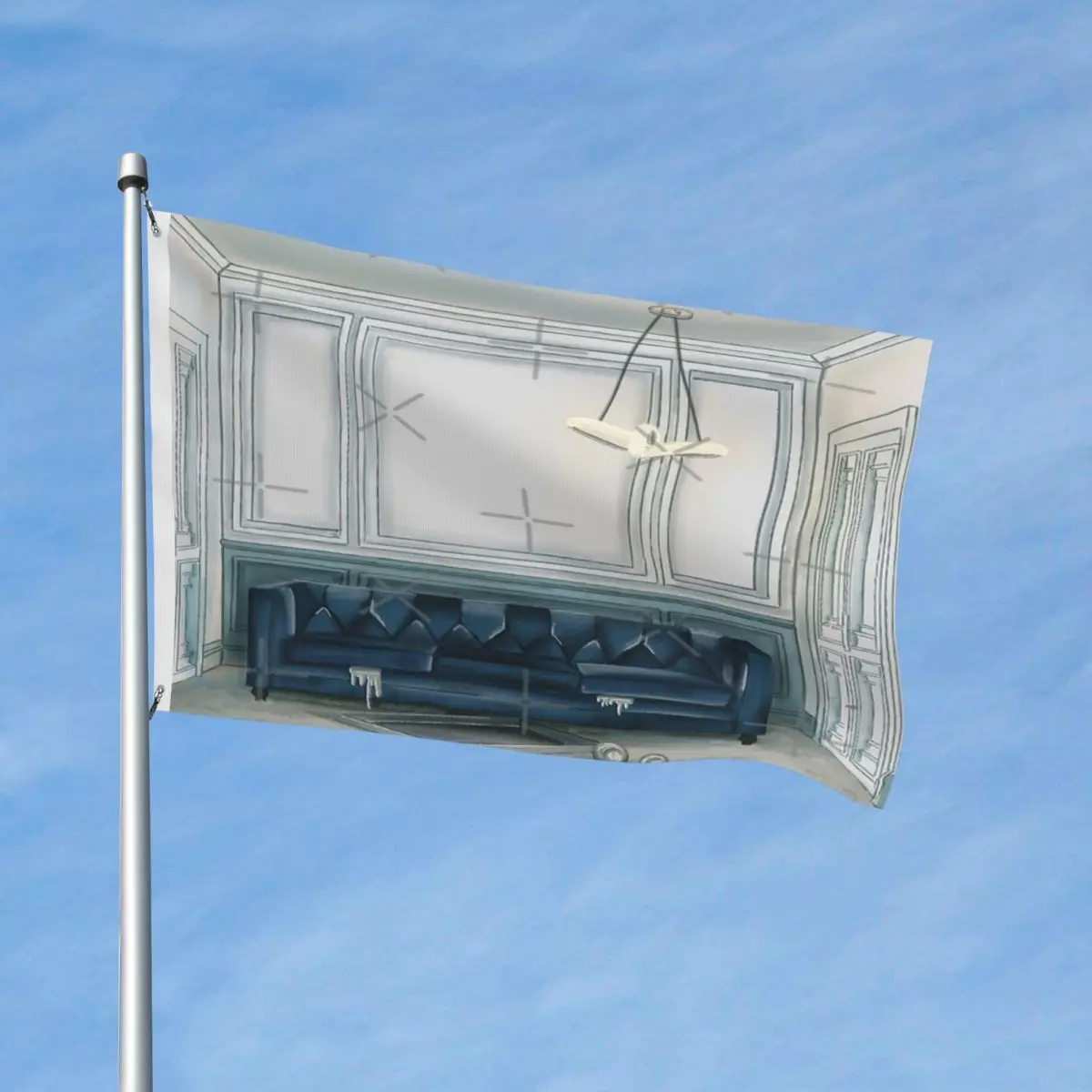 Suga Room Ver Flag Decor Modern With Metal Grommets Fade Resistant Flowy Delicate
Suga Room Ver Flag Decor Modern With Metal Grommets Fade Resistant Flowy Delicate