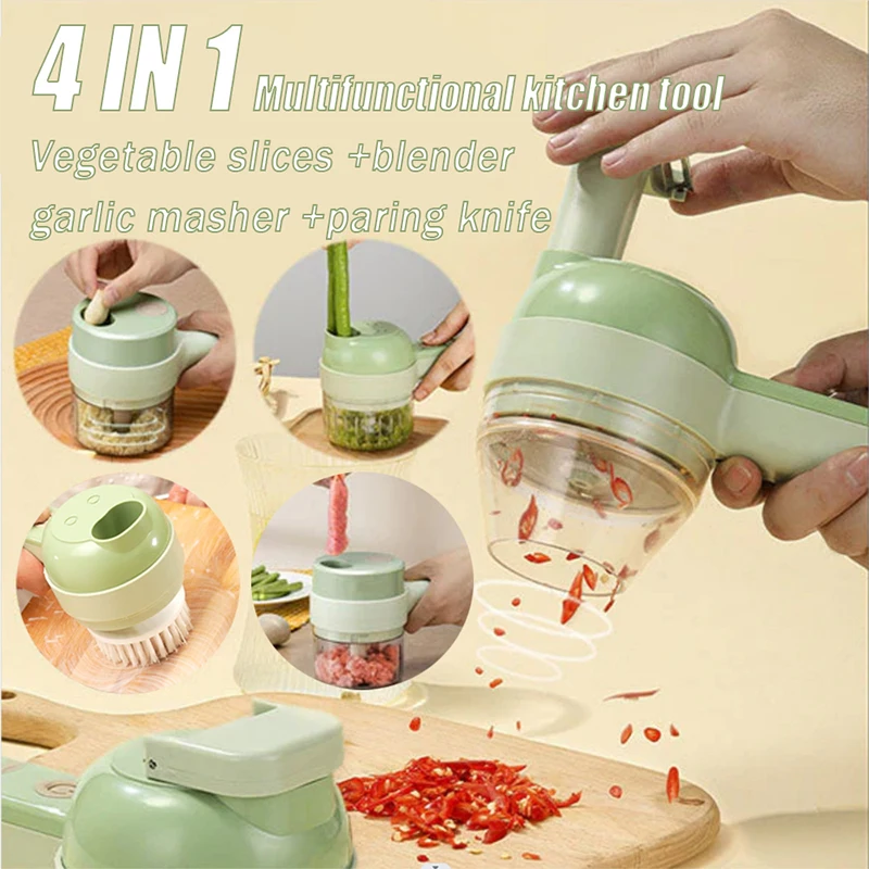 Multifunctional Electric Garlic Cutter Mini Food Chopper Garlic Cutter Vegetable Tools USB Charging Ginger Masher Kitchen Gadget
Multifunctional Electric Garlic Cutter Mini Food Chopper Garlic Cutter Vegetable Tools USB Charging Ginger Masher Kitchen Gadget