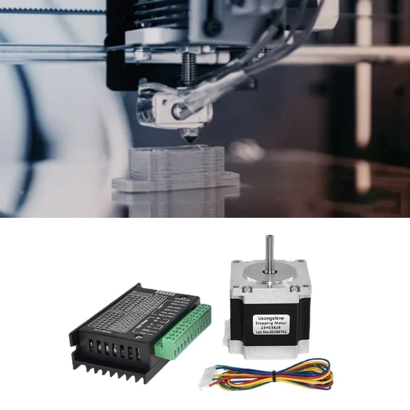 Stepper Motor Driver TB6600 Upgraded Nema 23 Nema17 4A NEMA23 Motor Routers Controller For Engraving 3D Printer 45BA
Stepper Motor Driver TB6600 Upgraded Nema 23 Nema17 4A NEMA23 Motor Routers Controller For Engraving 3D Printer 45BA