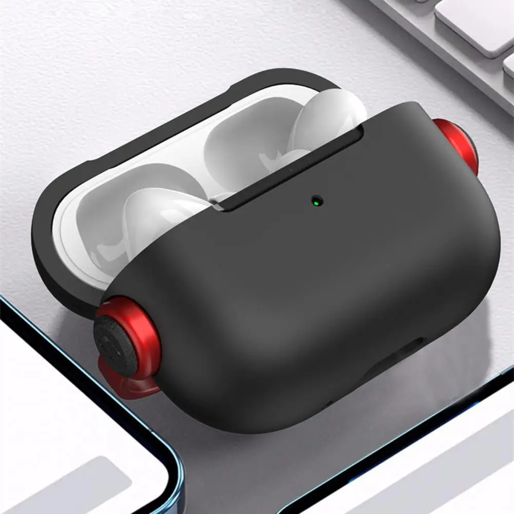 For AirPods Pro/Pro2/3 Earphone Case Soft Shockproof with Lanyard High Toughness Earphone Case
For AirPods Pro/Pro2/3 Earphone Case Soft Shockproof with Lanyard High Toughness Earphone Case