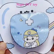 Dental Care Quiet Book Handmade DIY Material Self-made Handmade Toy Game Quiet Book Board Game Girl Toy Paper Doll