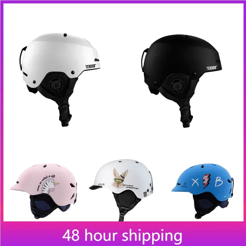 TERRORSNOW 2024 Unisex Ski Helmet Certificate Half-covered Anti-impact skiing helmets for Adult Snow Safety Snowboard Helmet
TERRORSNOW 2024 Unisex Ski Helmet Certificate Half-covered Anti-impact skiing helmets for Adult Snow Safety Snowboard Helmet