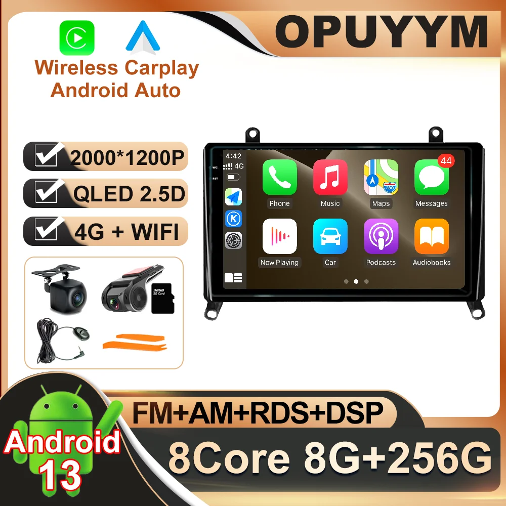 9 дюймов Android 13 для Toyota Hiace H300 VI 6 GranAce I 1 2019 - 2022 автомобильное радио 4G LTE стерео AHD QLED видео мультимедийное Авторадио
9 дюймов Android 13 для Toyota Hiace H300 VI 6 GranAce I 1 2019 - 2022 автомобильное радио 4G LTE стерео AHD QLED видео мультимедийное Авторадио