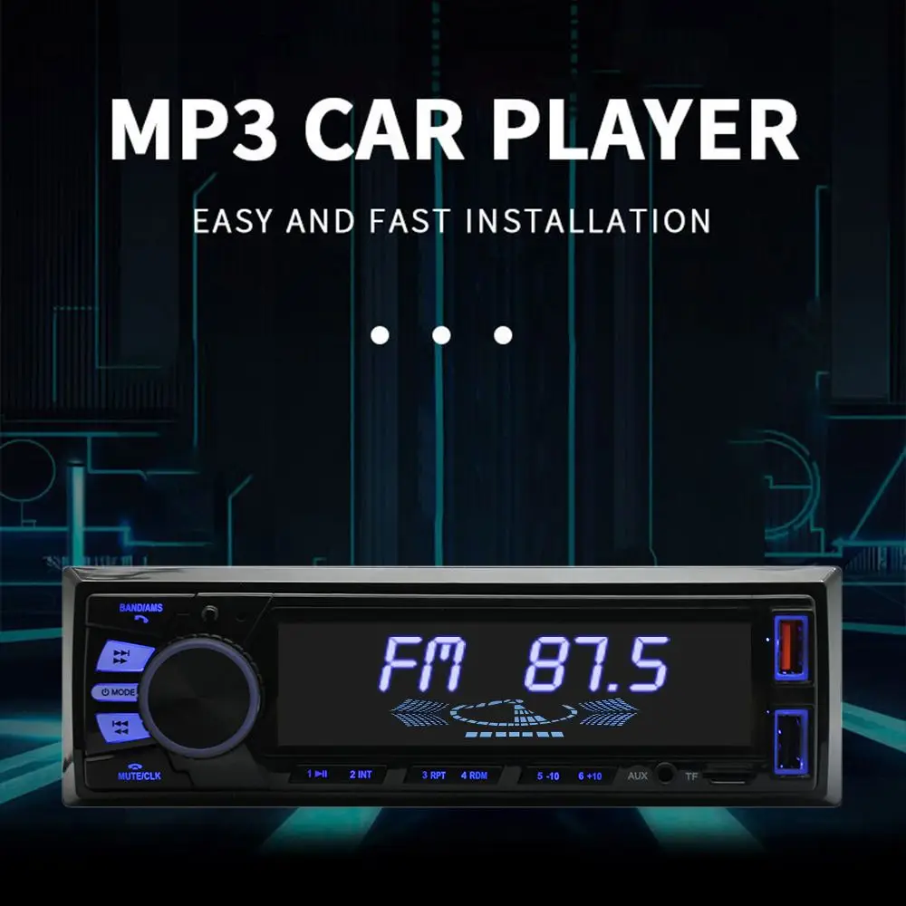 1 Din Car Radio MP3 Player Bluetooth Stereo FM Receiver With Remote Control Music USB/TF In Dash AUX Input
1 Din Car Radio MP3 Player Bluetooth Stereo FM Receiver With Remote Control Music USB/TF In Dash AUX Input