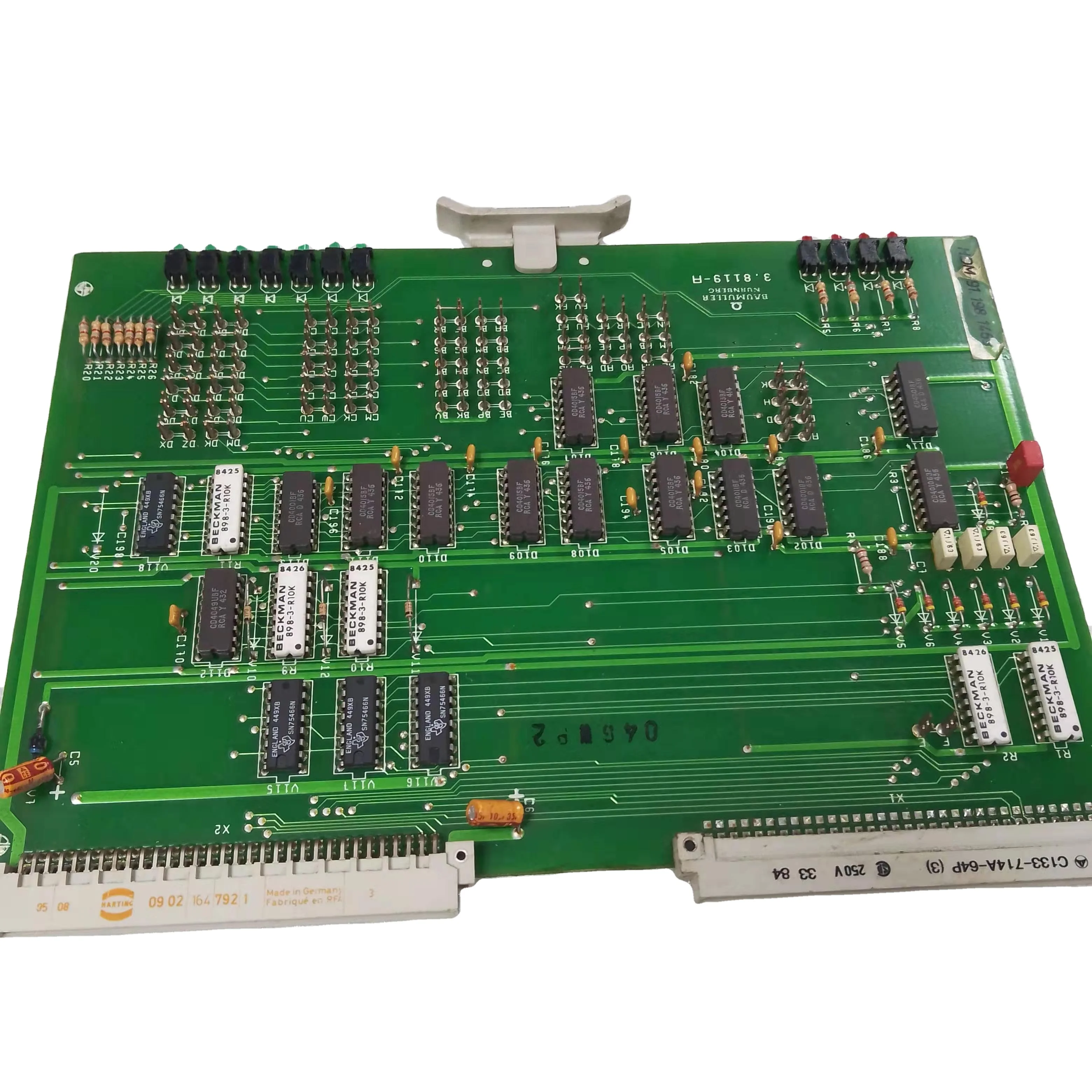 Original good condition 91.198.1463 Plug-in Card for Ink Key Motors WAN Circuit Board For Offset printing parts
Original good condition 91.198.1463 Plug-in Card for Ink Key Motors WAN Circuit Board For Offset printing parts