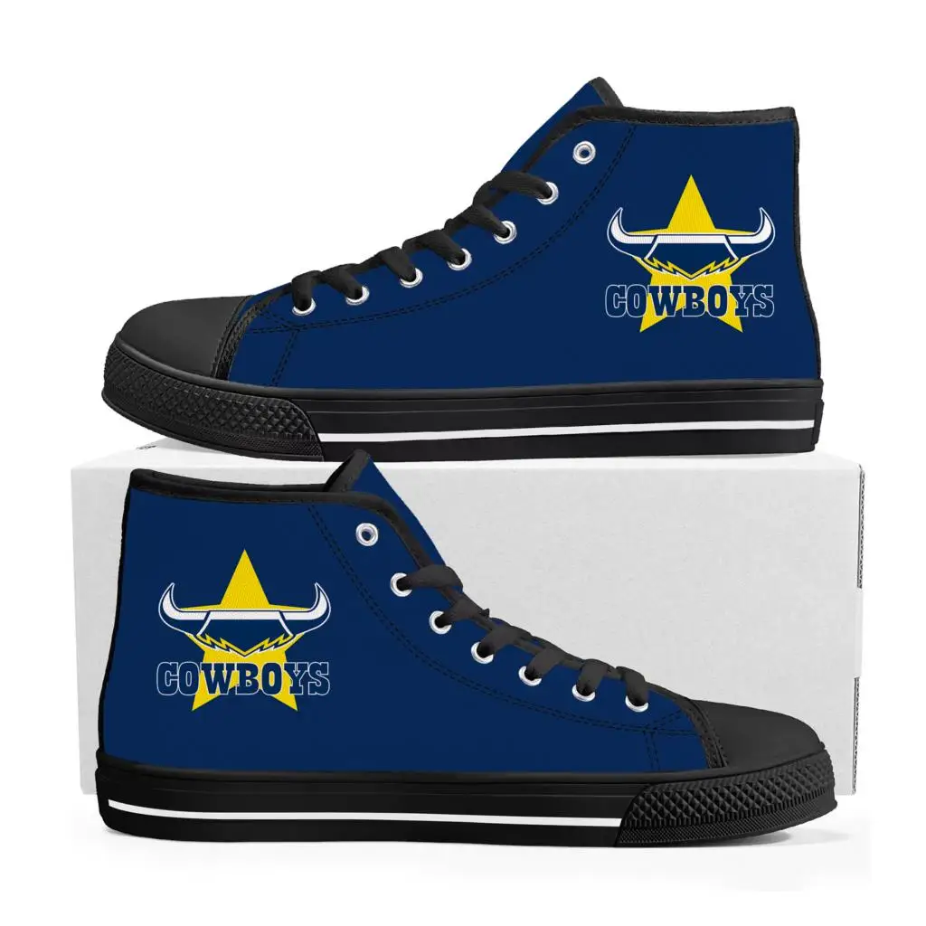 North Queensland Cowboys Australian Rugby High Top High Quality Sneakers Mens Womens Teenager Canvas Sneaker Casual Custom DIY
North Queensland Cowboys Australian Rugby High Top High Quality Sneakers Mens Womens Teenager Canvas Sneaker Casual Custom DIY