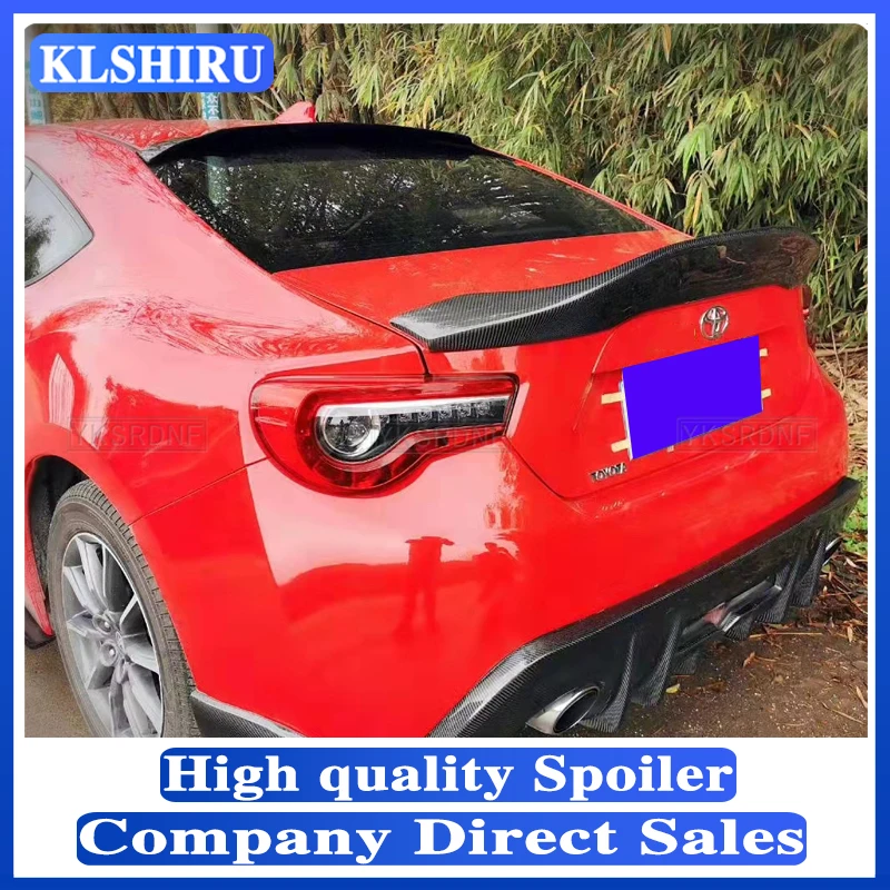 Carbon Fiber Car Spoiler For Subaru BRZ Toyota GT86 2012 2013 2014 2015 Black Car Tail Wing Decoration Rear Trunk Spoiler For 86
Carbon Fiber Car Spoiler For Subaru BRZ Toyota GT86 2012 2013 2014 2015 Black Car Tail Wing Decoration Rear Trunk Spoiler For 86