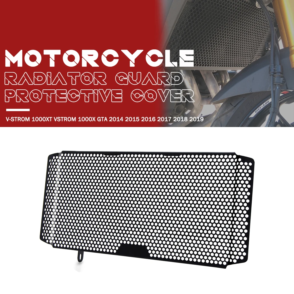 For SUZUKI V-Strom 1000XT VStrom 1000X GTA Motorcycle Radiator Guard Protector Grille Grill Cover 2014 2015 2016 2017 2018 2019
For SUZUKI V-Strom 1000XT VStrom 1000X GTA Motorcycle Radiator Guard Protector Grille Grill Cover 2014 2015 2016 2017 2018 2019