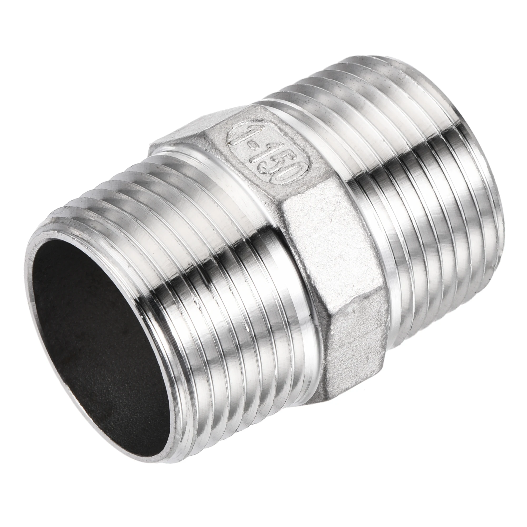 Uxcell 304 Stainless Steel Hose Fitting 1NPT Male to 1NPT Male Thread Pipe Fittings 49mm Length
Uxcell 304 Stainless Steel Hose Fitting 1NPT Male to 1NPT Male Thread Pipe Fittings 49mm Length
