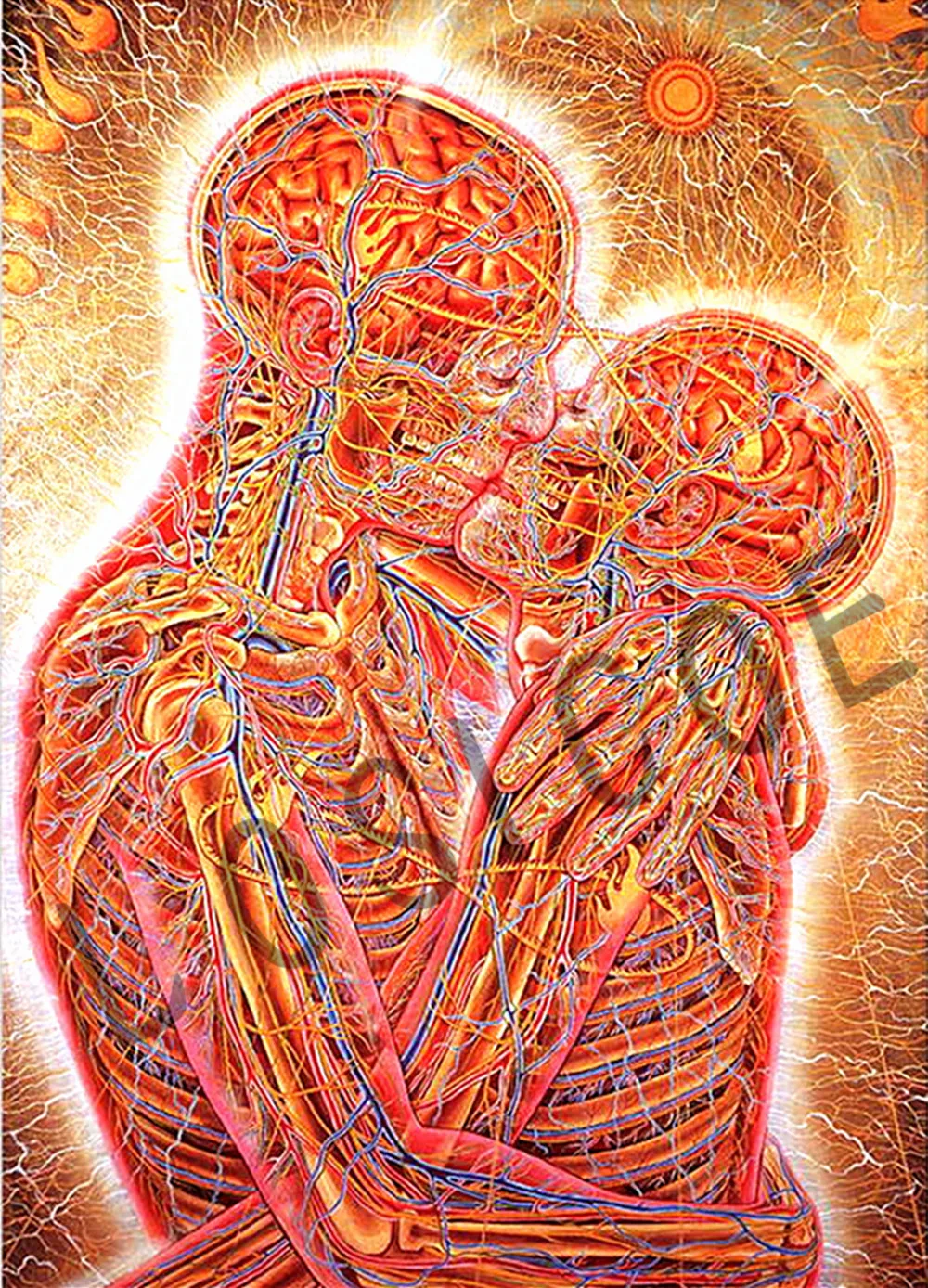 Alex Grey Hug and Kiss Trippy Psychedelic Abstract Art Silk Vintage Kraft Paper Poster Wall Sticker HD Print Art Wall Decor
Alex Grey Hug and Kiss Trippy Psychedelic Abstract Art Silk Vintage Kraft Paper Poster Wall Sticker HD Print Art Wall Decor