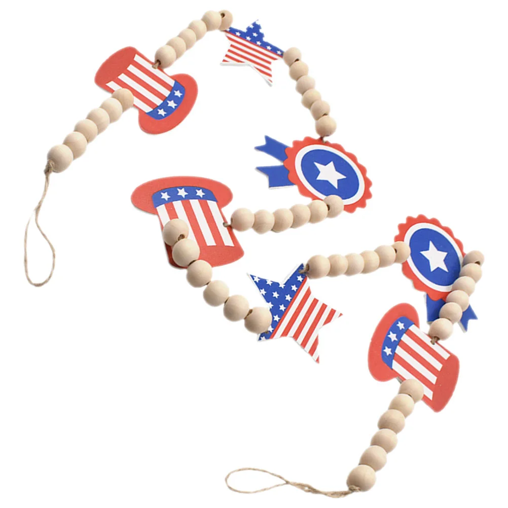 Independence Day Beads Hanging Tag Garland Party Wood Garlands Strings Wooden Delicate Photo Props Rustic Decor Home
Independence Day Beads Hanging Tag Garland Party Wood Garlands Strings Wooden Delicate Photo Props Rustic Decor Home