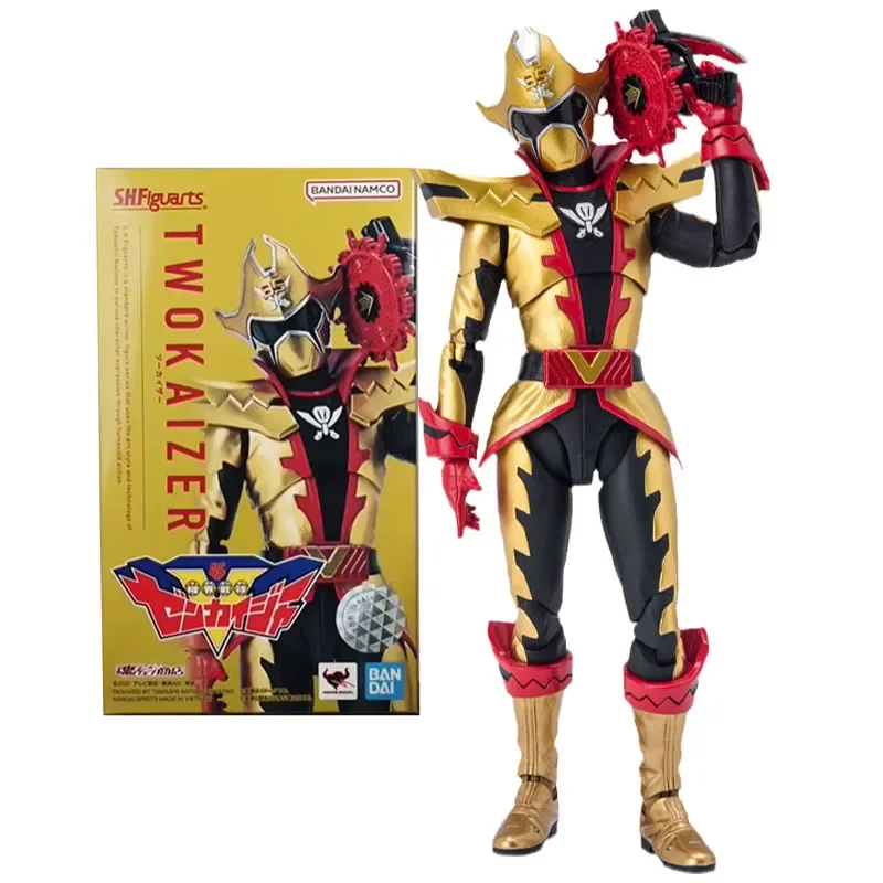 Bandai натуральная фигурка Kikai Sentai Zenkaiger модельный комплект аниме-фигурки SHF Twokaizer
