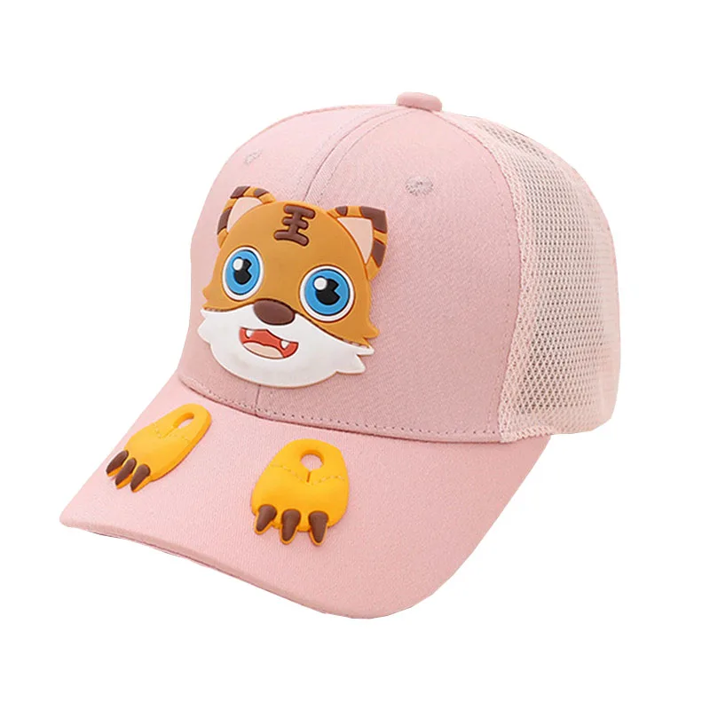 New Kids Baseball Cap Cartoon Tiger Boys Girls Summer Panama Hat Half Mesh Baby Sun Hats Children Visor Hop Hop Hat
New Kids Baseball Cap Cartoon Tiger Boys Girls Summer Panama Hat Half Mesh Baby Sun Hats Children Visor Hop Hop Hat