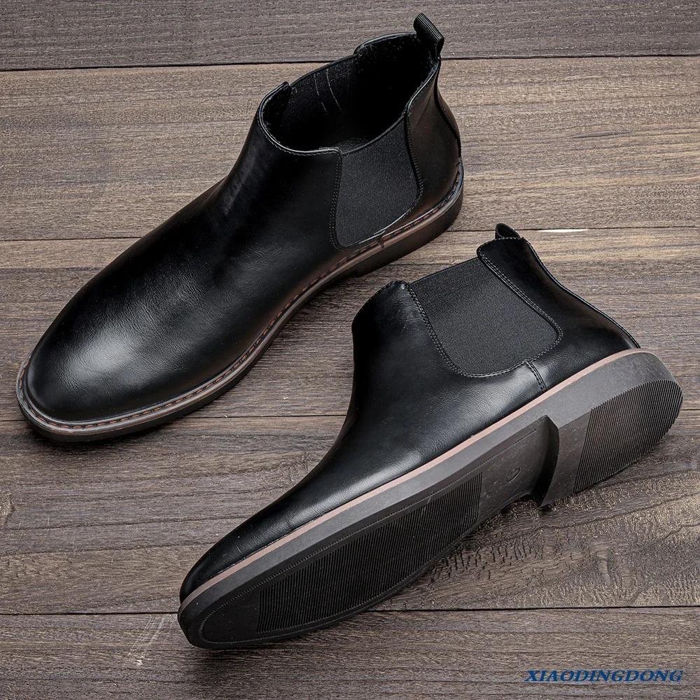 Boots for men Size 40-46 Ankle boots New Design shoes for men brands Chelsea boots # KD5240
Boots for men Size 40-46 Ankle boots New Design shoes for men brands Chelsea boots # KD5240