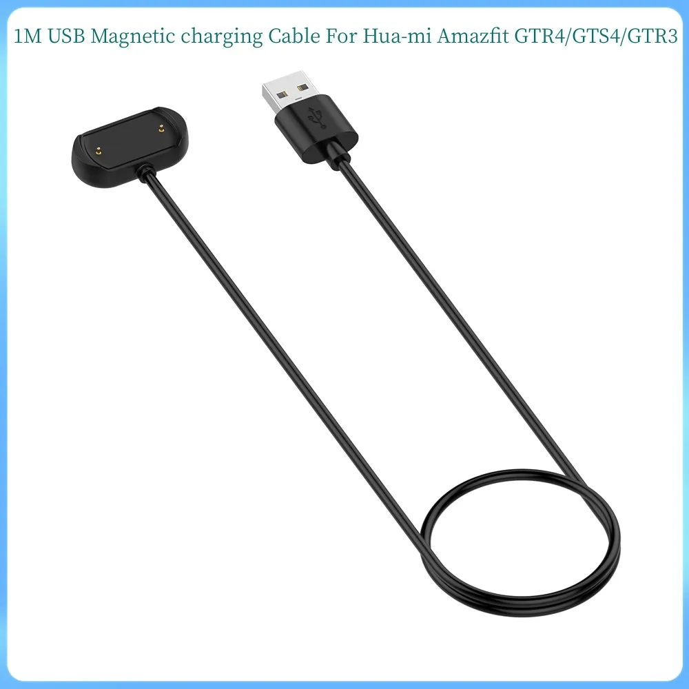 2 шт./Партия 1 м USB Магнитный кабель для быстрой зарядки для Hua-mi Amazfit GTR4/GTS4/GTR3 умные часы зарядное устройство базовая док-станция
2 шт./Партия 1 м USB Магнитный кабель для быстрой зарядки для Hua-mi Amazfit GTR4/GTS4/GTR3 умные часы зарядное устройство базовая док-станция