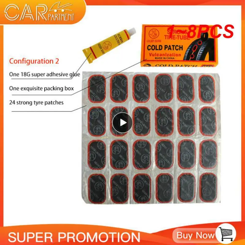 1~8PCS High Quality Round Motor Bike Electric Car Tire Tyre Rubber Patch Piece Cycling Puncture Repairing Restore Tools
1~8PCS High Quality Round Motor Bike Electric Car Tire Tyre Rubber Patch Piece Cycling Puncture Repairing Restore Tools