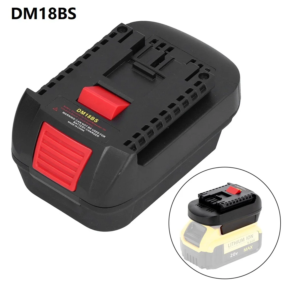 DM18BS Battery Converter Adapter For De Walt 20V 18V LITHIUM Cordless Power Tools Battery Storage For 18V Lithium-ion Batteries
DM18BS Battery Converter Adapter For De Walt 20V 18V LITHIUM Cordless Power Tools Battery Storage For 18V Lithium-ion Batteries