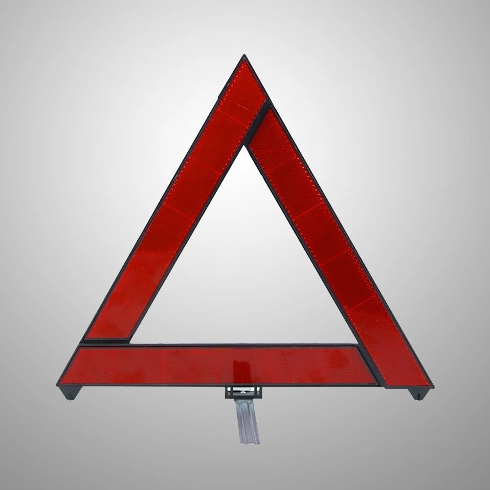 Emergency Warning Triangle Foldable Reflective Safety Sign Roadside Hazard Symbol
Emergency Warning Triangle Foldable Reflective Safety Sign Roadside Hazard Symbol