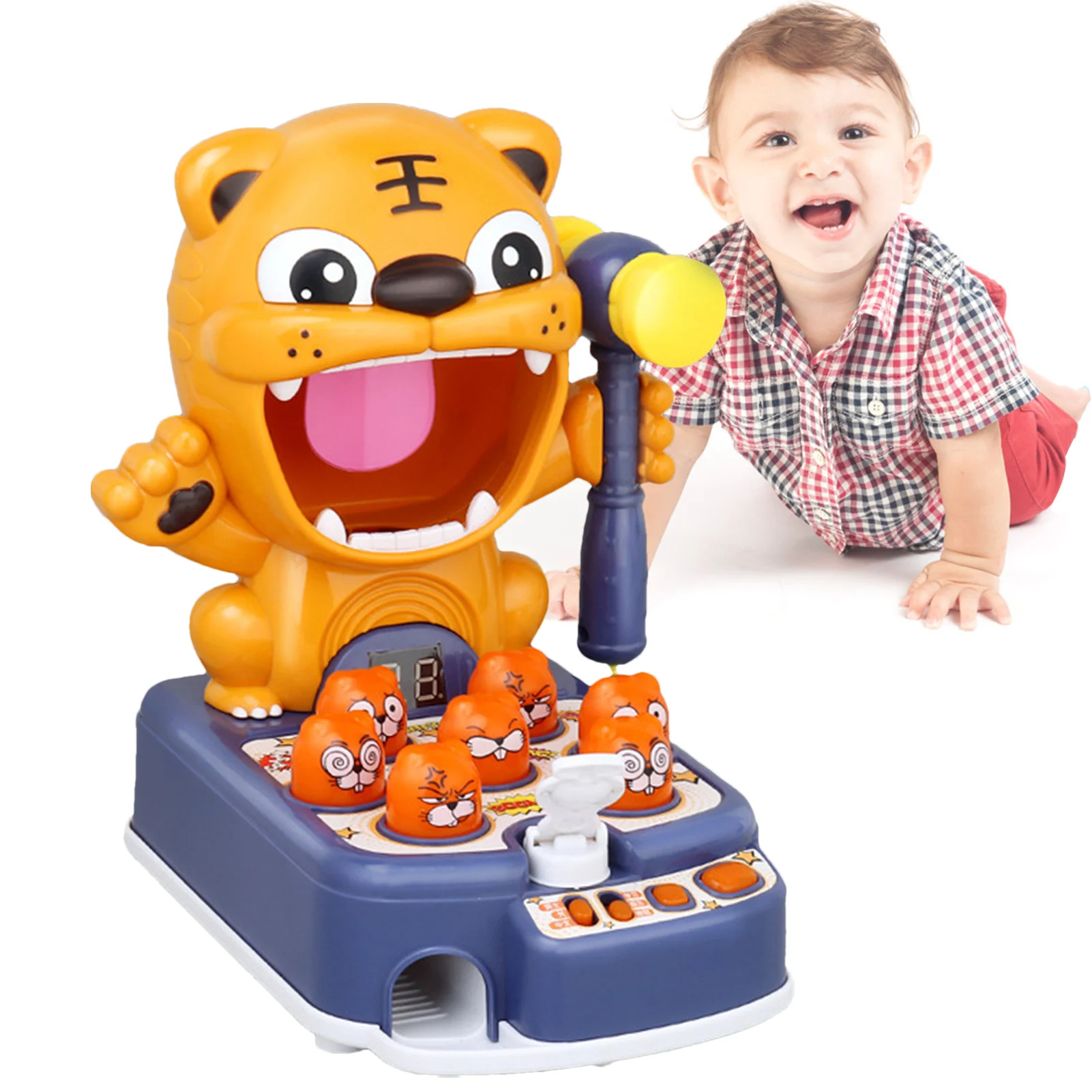 Whack Game Mole Toy Mini Electronic Arcade Game Whack Game Mole Toy Pounding Toys Toddler Toys Developmental Toy Interactive Toy
Whack Game Mole Toy Mini Electronic Arcade Game Whack Game Mole Toy Pounding Toys Toddler Toys Developmental Toy Interactive Toy