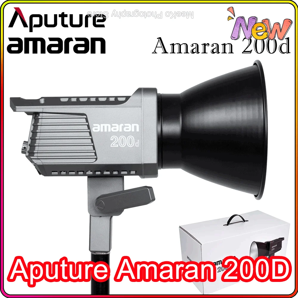 Aputure Amaran 200D LED Video 130W CRI95 + TLCI96 + 39500 lux @ 1m Bluetooth App Control 8 световых эффектов DC/AC источник питания
Aputure Amaran 200D LED Video 130W CRI95 + TLCI96 + 39500 lux @ 1m Bluetooth App Control 8 световых эффектов DC/AC источник питания