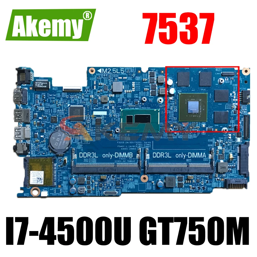 Материнская плата для ноутбука Dell Inspiron 7537, 12311-2 KJ7NX, 100% протестирована
Материнская плата для ноутбука Dell Inspiron 7537, 12311-2 KJ7NX, 100% протестирована