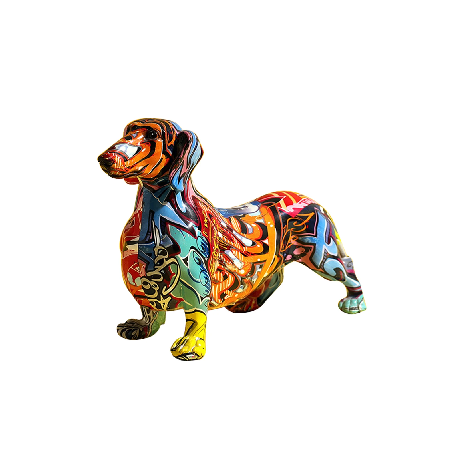 Living Room Cabinet Painted Study Dachshund Dog Miniature Statue Resin Crafts Modern Simple Simulation Home Decoration Desktop
Living Room Cabinet Painted Study Dachshund Dog Miniature Statue Resin Crafts Modern Simple Simulation Home Decoration Desktop