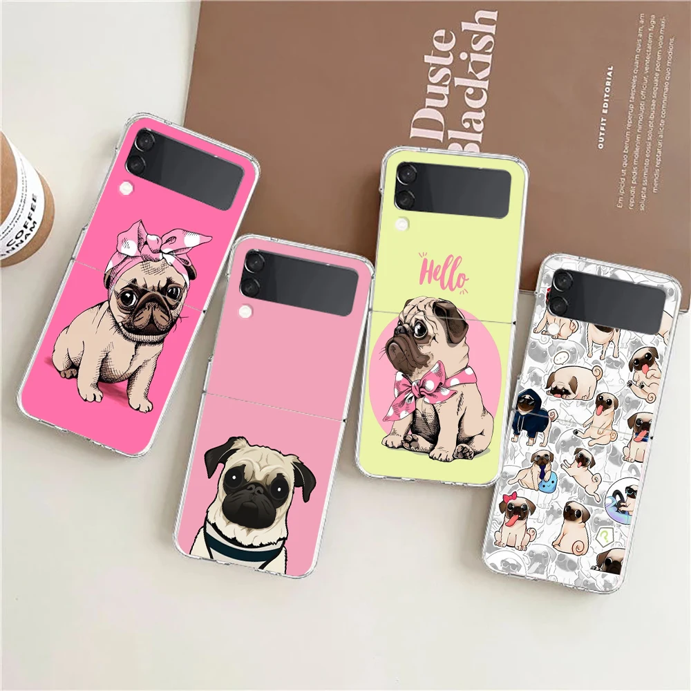 Cute Pug Dog Anime For Samsung Galaxy Z flip 4 Bag Transparent Phone Cover For Galaxy Z Flip 3 Case Shockproof Hard PC Shell
Cute Pug Dog Anime For Samsung Galaxy Z flip 4 Bag Transparent Phone Cover For Galaxy Z Flip 3 Case Shockproof Hard PC Shell