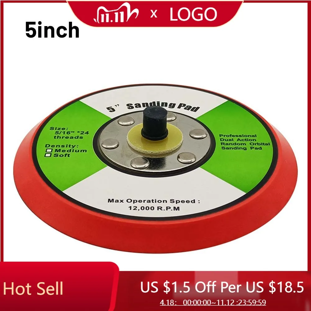 Professional 5 125mm DA Orbital Sanding Pad Plate 5/16 Backing Plate Hook And Loop Sanders Disc Air Polishers 
Professional 5 125mm DA Orbital Sanding Pad Plate 5/16 Backing Plate Hook And Loop Sanders Disc Air Polishers