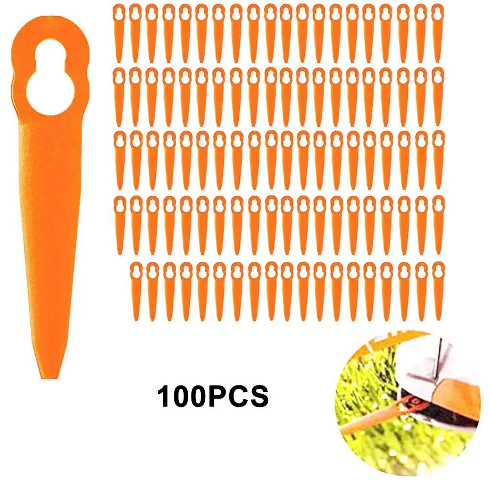 100 Pack Plastic Replacement Blades For STIHL FSA 45 Cordless Strimmer Grass Trimmer Knives Garden Power Tool Accessories
100 Pack Plastic Replacement Blades For STIHL FSA 45 Cordless Strimmer Grass Trimmer Knives Garden Power Tool Accessories