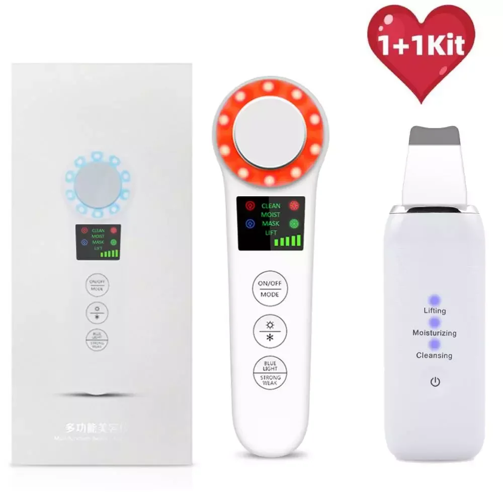 RF LED Mesotherapy Facial Massager and Skin Scrubber Anti-Aging Wrinkle Face Cleaning Skin Slimming Lift Tighten Massage Device 
RF LED Mesotherapy Facial Massager and Skin Scrubber Anti-Aging Wrinkle Face Cleaning Skin Slimming Lift Tighten Massage Device