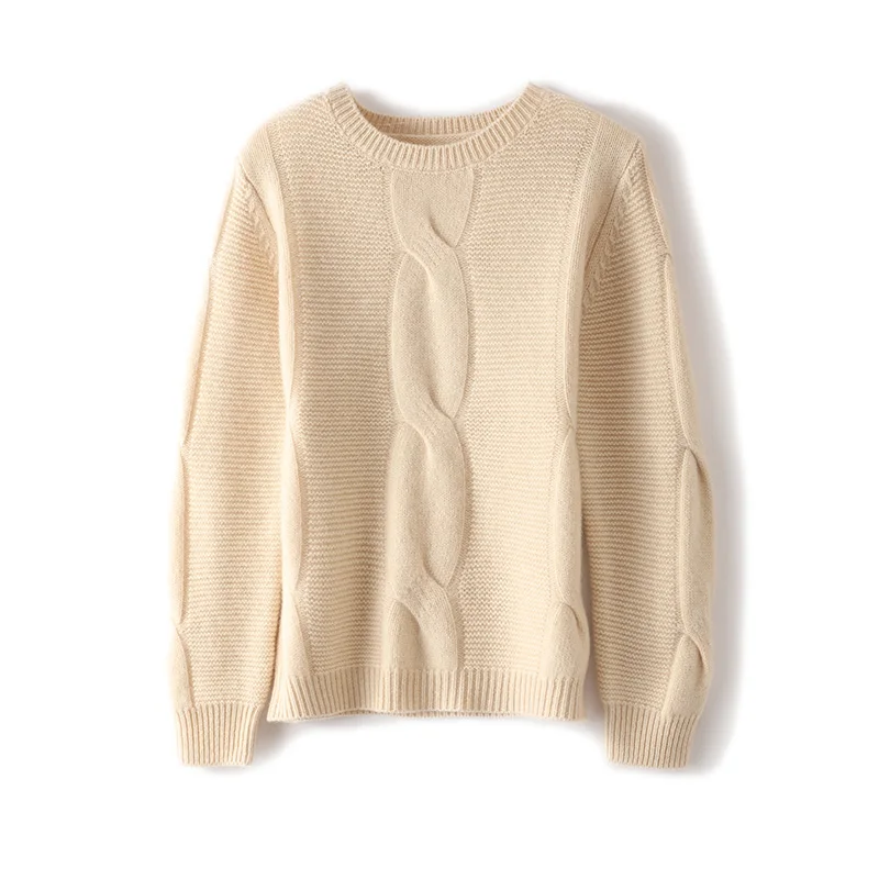 100% Wool Cashmere Oversize Sweater Winter Autumn Clothes O-neck Women Knit Pullover Female High Quality Big Size Sweaters Tops
100% Wool Cashmere Oversize Sweater Winter Autumn Clothes O-neck Women Knit Pullover Female High Quality Big Size Sweaters Tops