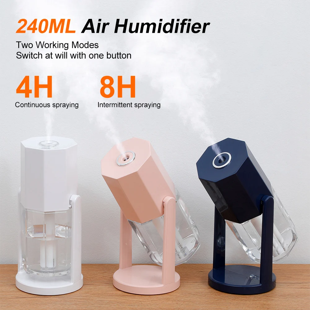 Shake Head Air Humidifier for Car with Colorful Atmosphere Humidifier Mist Maker Humidifier and mist machine for home bedroom
Shake Head Air Humidifier for Car with Colorful Atmosphere Humidifier Mist Maker Humidifier and mist machine for home bedroom