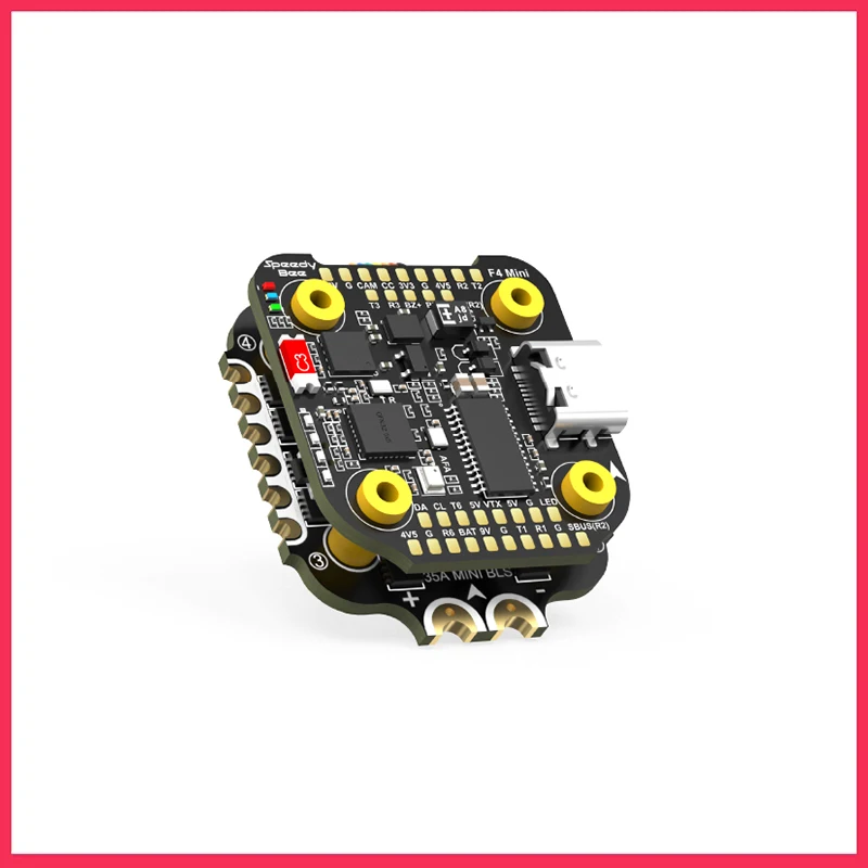 Контроллер полета SpeedyBee F405 Mini BLS 35A 20x20 Stack F405, Контроллер полета 35A BLHELI_S 4 в 1 ESC 3-6S LIPO для беспилотных летательных аппаратов FPV
Контроллер полета SpeedyBee F405 Mini BLS 35A 20x20 Stack F405, Контроллер полета 35A BLHELI_S 4 в 1 ESC 3-6S LIPO для беспилотных летательных аппаратов FPV
