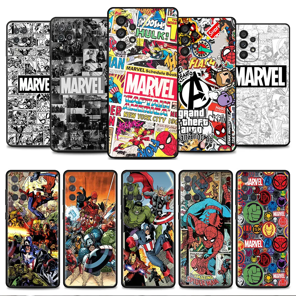 Case For Samsung Galaxy A52 A12 A51 A53 A33 A71 A32 A31 A21 A01 A11 A22 Black TPU Phone Shell Spiderman Iron Man Marvel
Case For Samsung Galaxy A52 A12 A51 A53 A33 A71 A32 A31 A21 A01 A11 A22 Black TPU Phone Shell Spiderman Iron Man Marvel