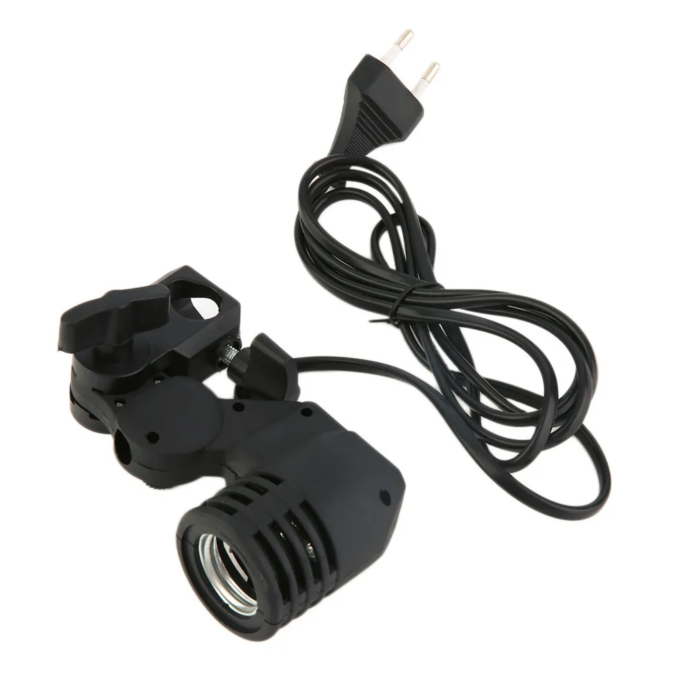 Single Head Bulb Holder E27 Socket For Photography Studio Accessories With EU/US Photo Lighting Bulb Holder
Single Head Bulb Holder E27 Socket For Photography Studio Accessories With EU/US Photo Lighting Bulb Holder