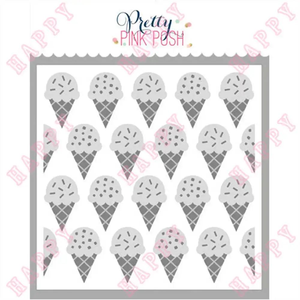 Stencils Layered Ice Cream Cones For Diary Scrapbook Decoration Paper Card Photo Album Craft Engraving Making Embossing Template
Stencils Layered Ice Cream Cones For Diary Scrapbook Decoration Paper Card Photo Album Craft Engraving Making Embossing Template