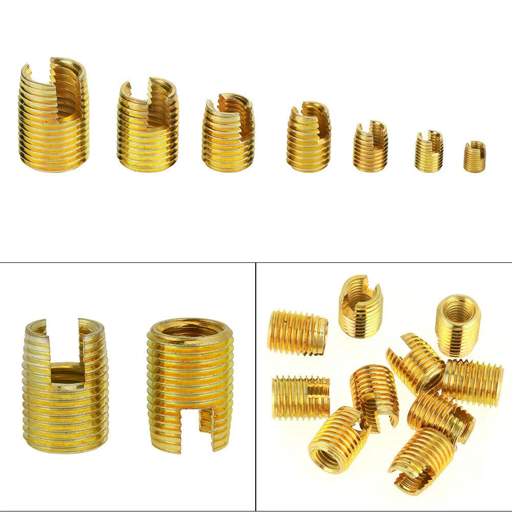 50Pcs Kit Prevent-slipping Hreaded Insert M3-M12 Carbon Steel Thread Repair Insert Self Tapping Combination Color Zinc Plating
50Pcs Kit Prevent-slipping Hreaded Insert M3-M12 Carbon Steel Thread Repair Insert Self Tapping Combination Color Zinc Plating