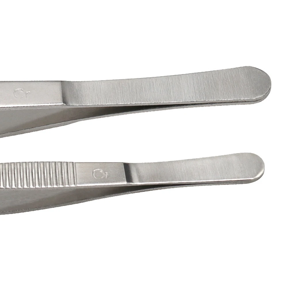 Tool Toothed Tweezers 18/20/25cm Accessories For Suture Manipulate Needles Hold Stainless Steel Toothed Tweezers
Tool Toothed Tweezers 18/20/25cm Accessories For Suture Manipulate Needles Hold Stainless Steel Toothed Tweezers