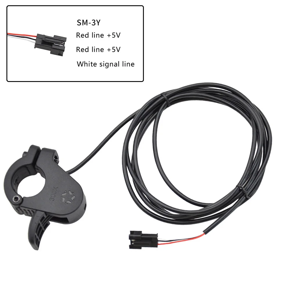 Accelerator Thumb Throttle Universal For 22 Mm Handlebar PC+ABS Replacment SM Connector Waterproof Connector 300X
Accelerator Thumb Throttle Universal For 22 Mm Handlebar PC+ABS Replacment SM Connector Waterproof Connector 300X